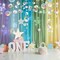 Transparent Bubble Garlands Mermaid Party Decoration Colored Flat